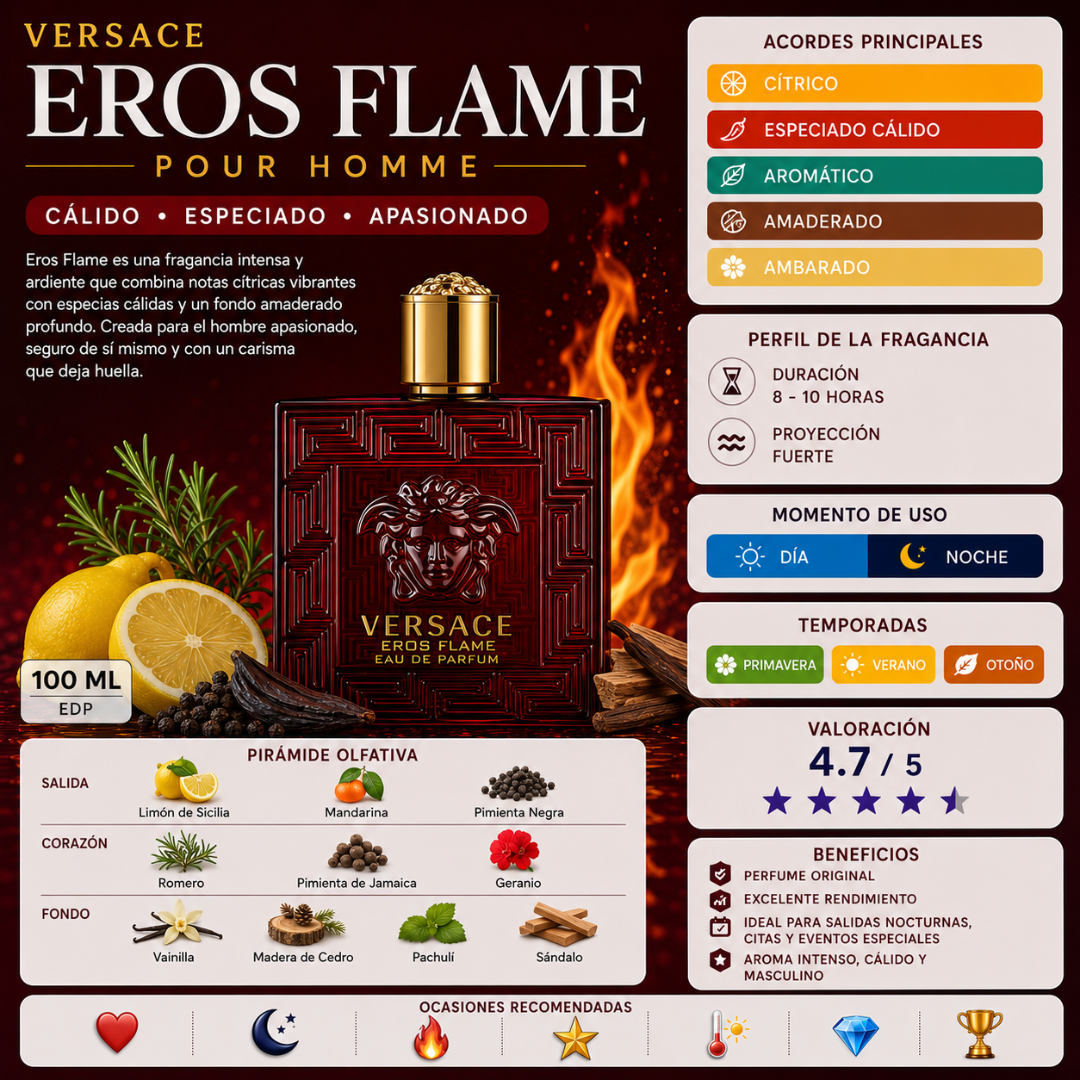 Eros Flame Versace Edp