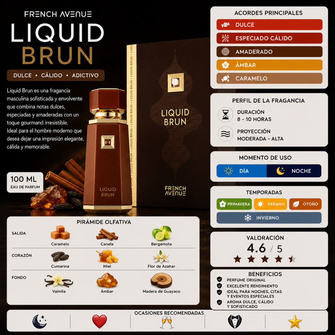 French Avenue Liquid Brun EDP 100 ml