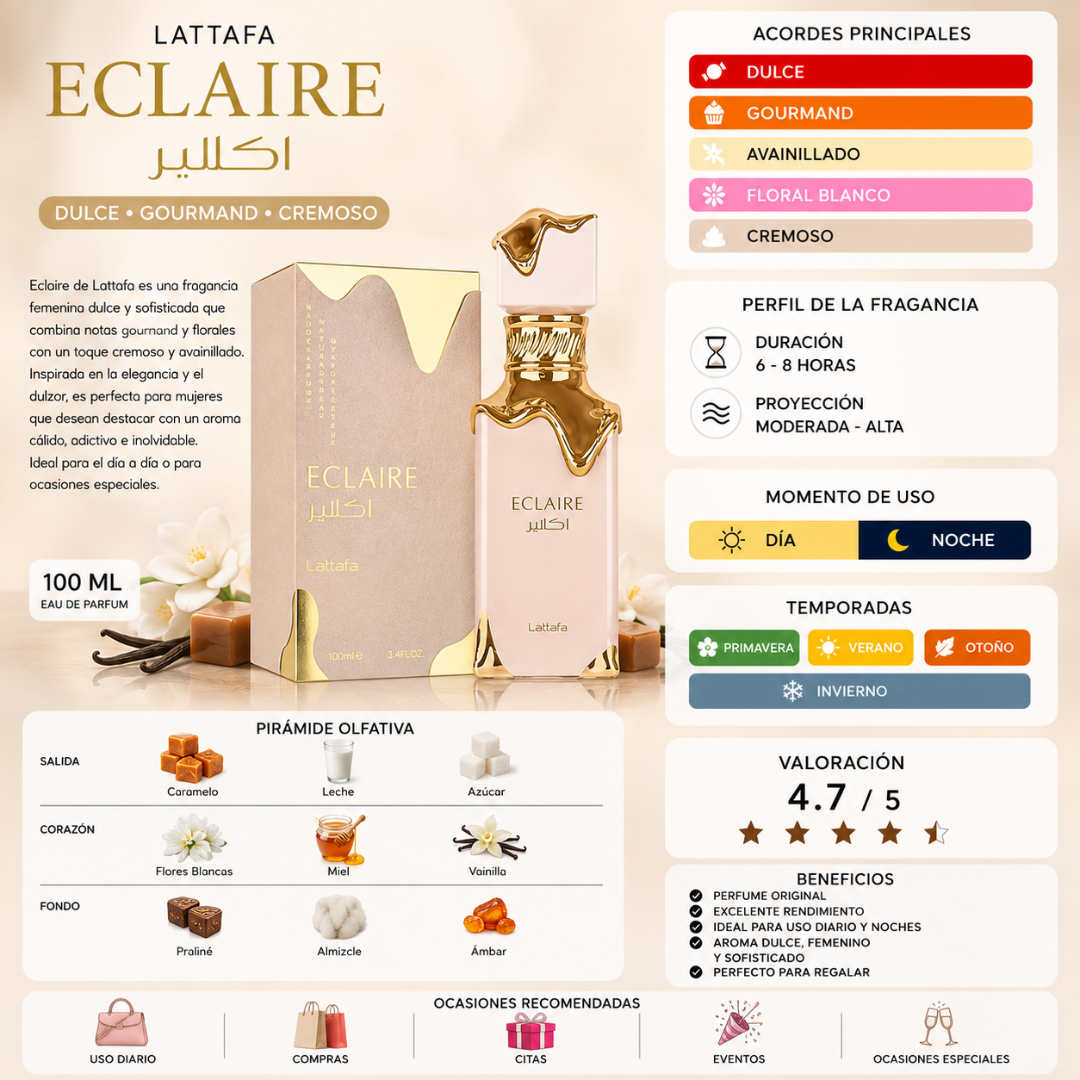 Lattafa Eclaire EDP 100 ML
