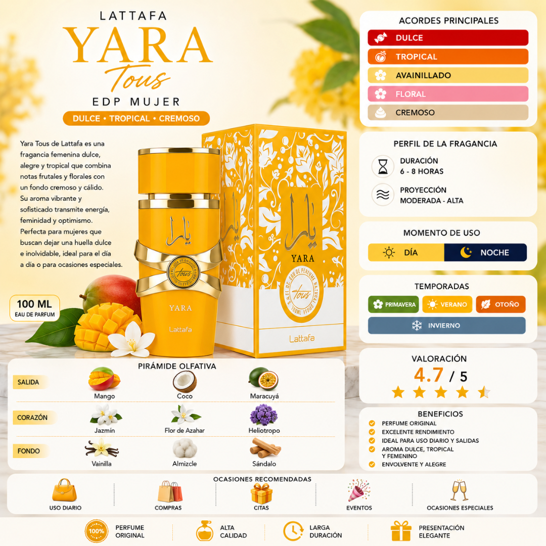 Lattafa Yara Tous EDP 100 ML