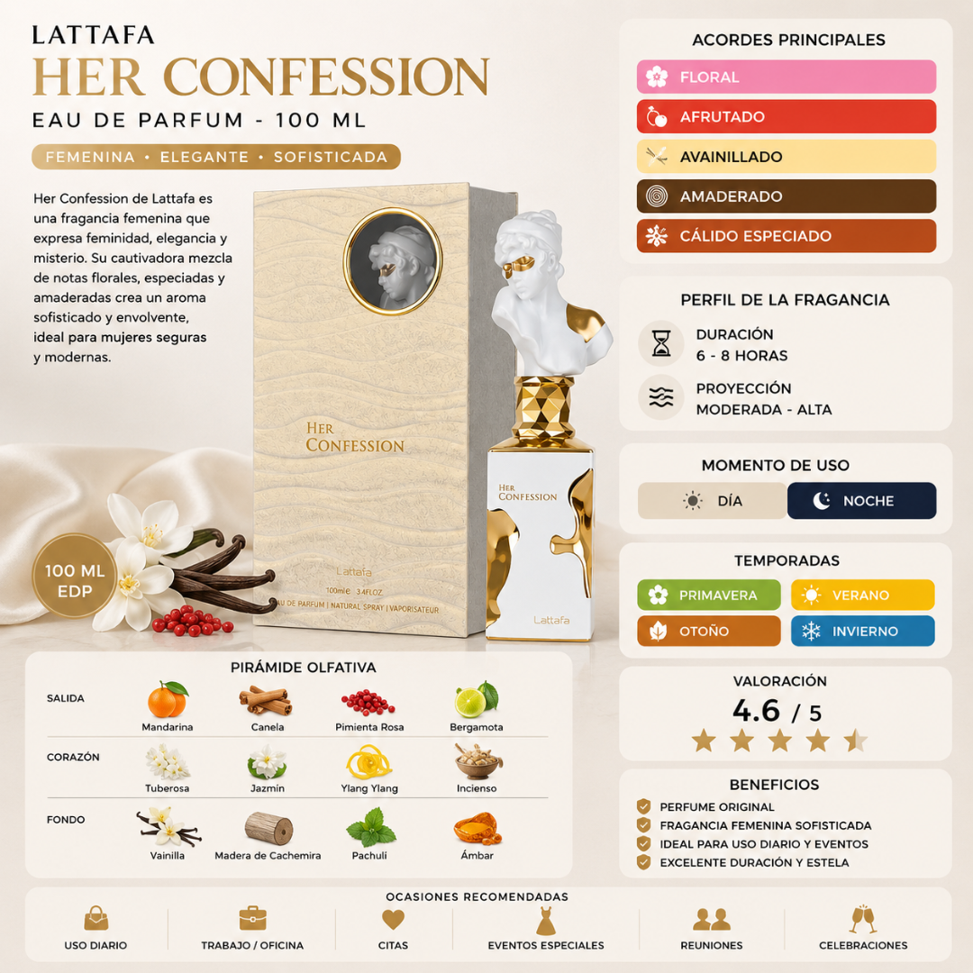 Lattafa Her Confession 100 ml