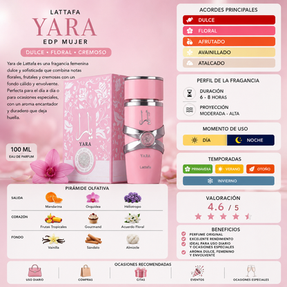 Lattafa Yara EDP 100 ML