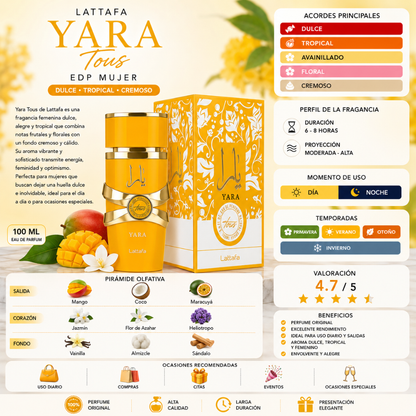 Lattafa Yara Tous EDP 100 ML