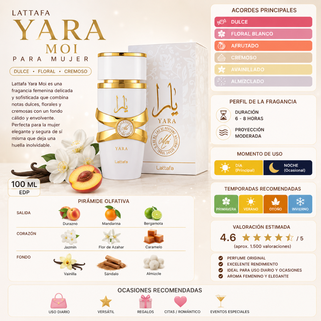 Lattafa Yara Moi EDP 100 ml Mujer