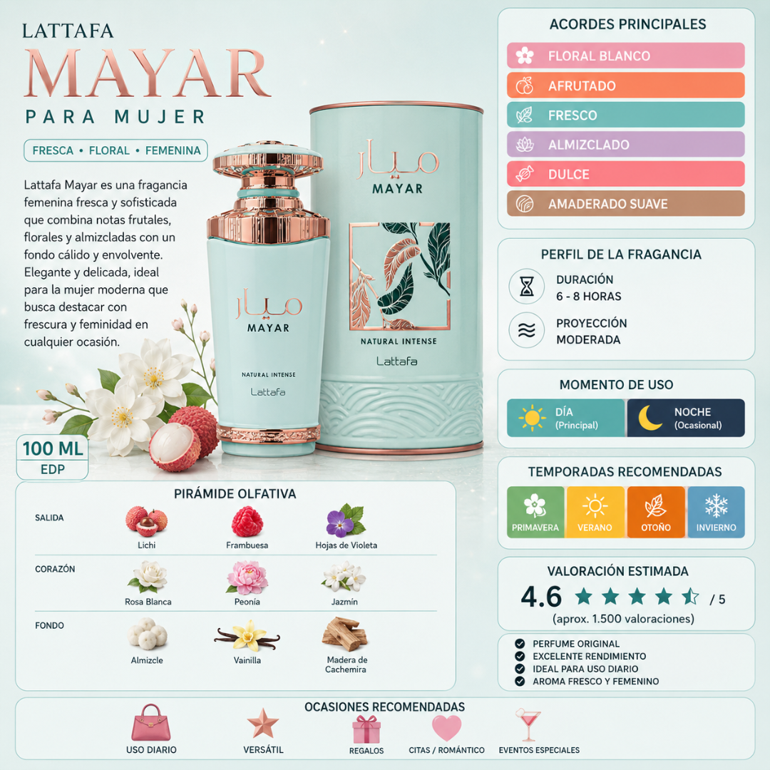 Lattafa Mayar EDP 100 ML
