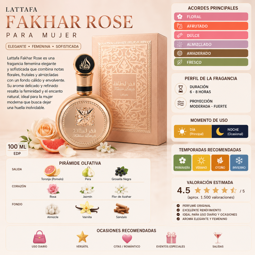 Fakhar Rose EDP 100 ML