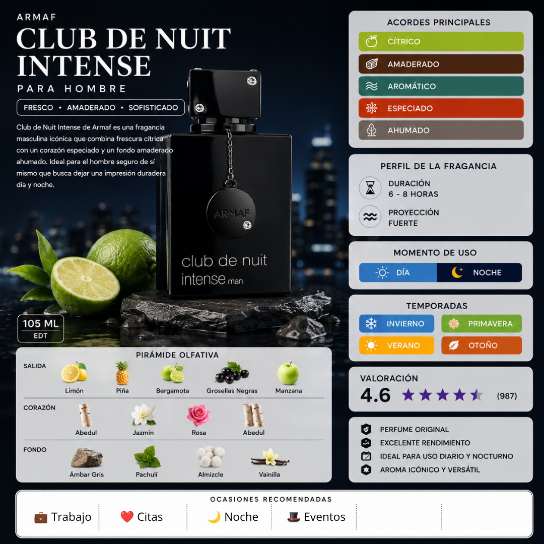 Armaf Club de Nuit Intense EDT 105 ml