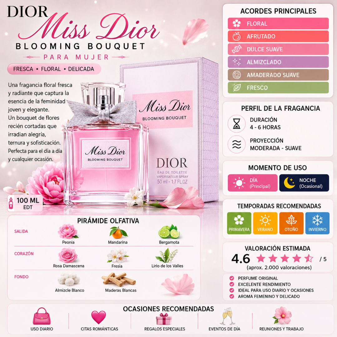 Dior Miss Dior Blooming Bouquet EDP 100 ML