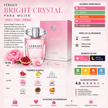 Versace Bright Crystal EDT 90ml